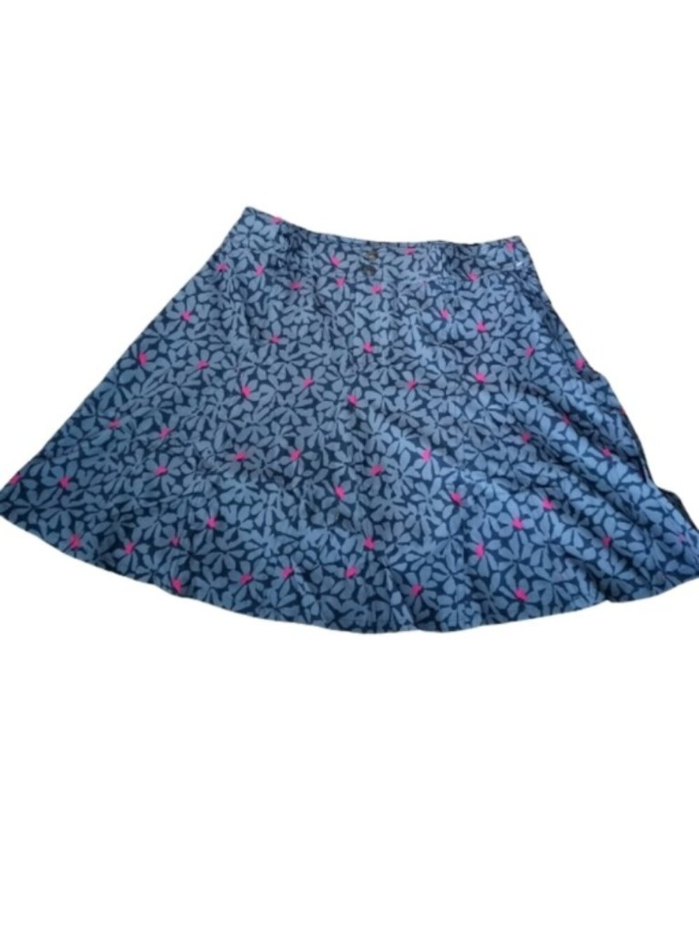 Sahalie Athletic Skirt Skort Shorts Pickleball Racquetball Tennis, Blue, Size 14